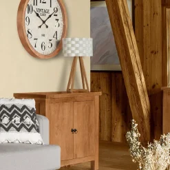 Lampka Moki biała/ bambus