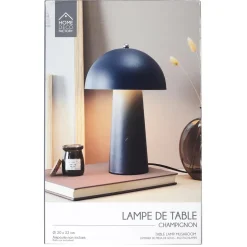 Lampka Mushroom szara ciemna