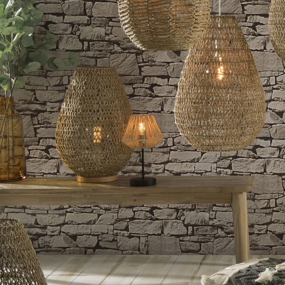 Lampka nocna Jily naturalna 34 cm