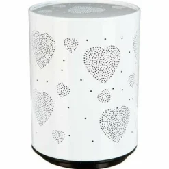 Lampka nocna projektor Serca biała