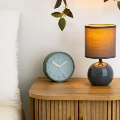 Lampka nocna Timeo szara połysk