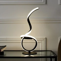 Lampka Nouage LED czarna