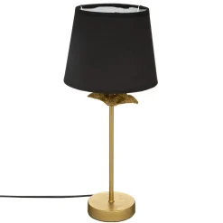 Lampka Palma czarna/złota