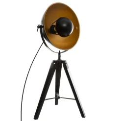 Lampka stojąca na statywie Lahti czarna