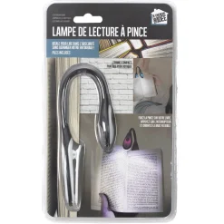 Lampka z klipsem do czytania fioletowa