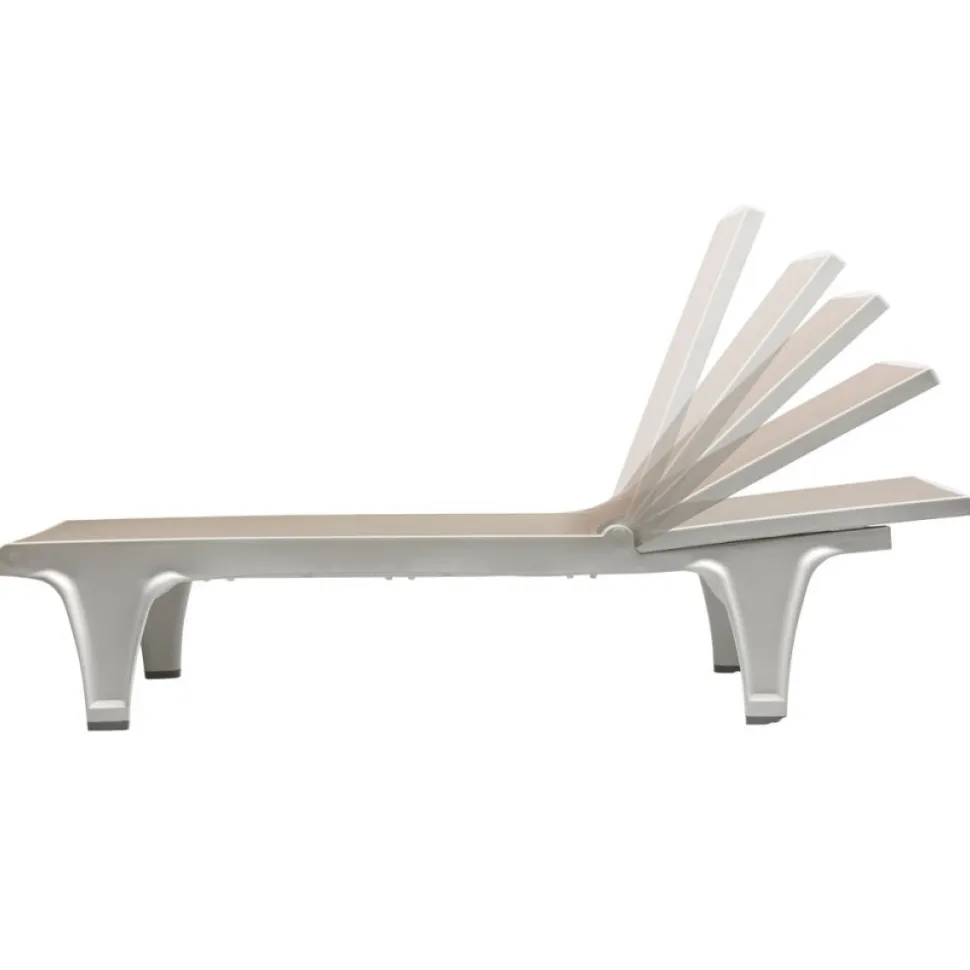 Leżak ogrodowy Tahiti beżowy