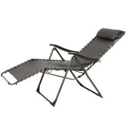 Leżak Relax antracytowy