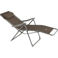 Leżak Relax beżowy ciemny