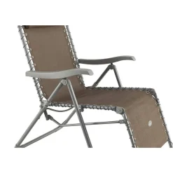 Leżak Relax beżowy ciemny