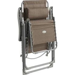 Leżak Relax beżowy ciemny