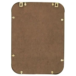 Lustro Arcilla złote prostokąt