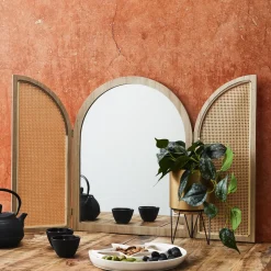 Lustro Bali zamykane naturalne