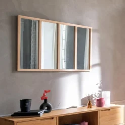 Lustro drewniane Nae 116x76cm