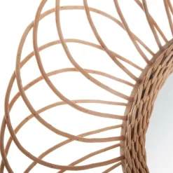 Lustro Gwenn 58cm rattan