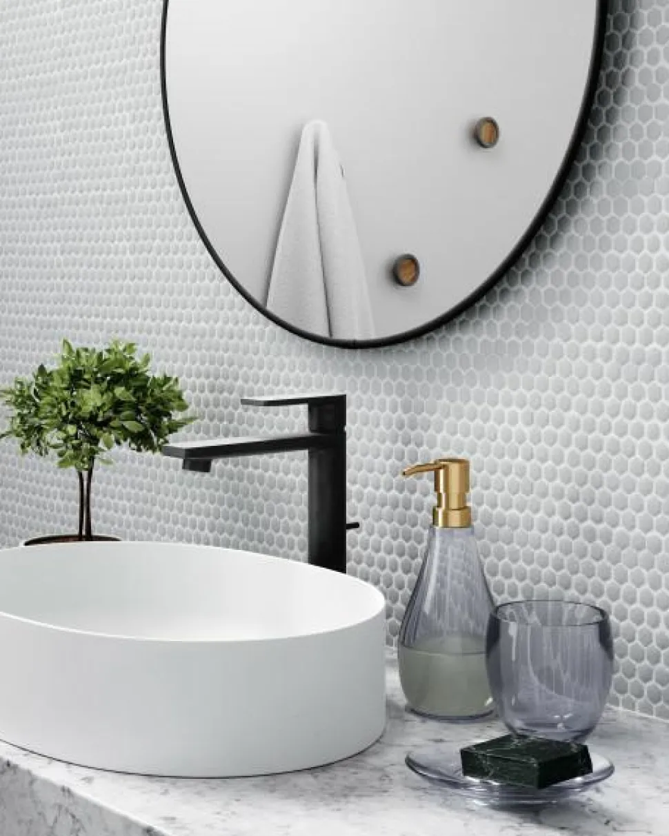 Lustro Hubba 86 metal okrągłe