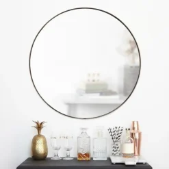 Lustro Hubba 86 metal okrągłe