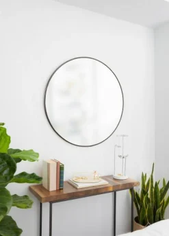 Lustro Hubba 86 metal okrągłe