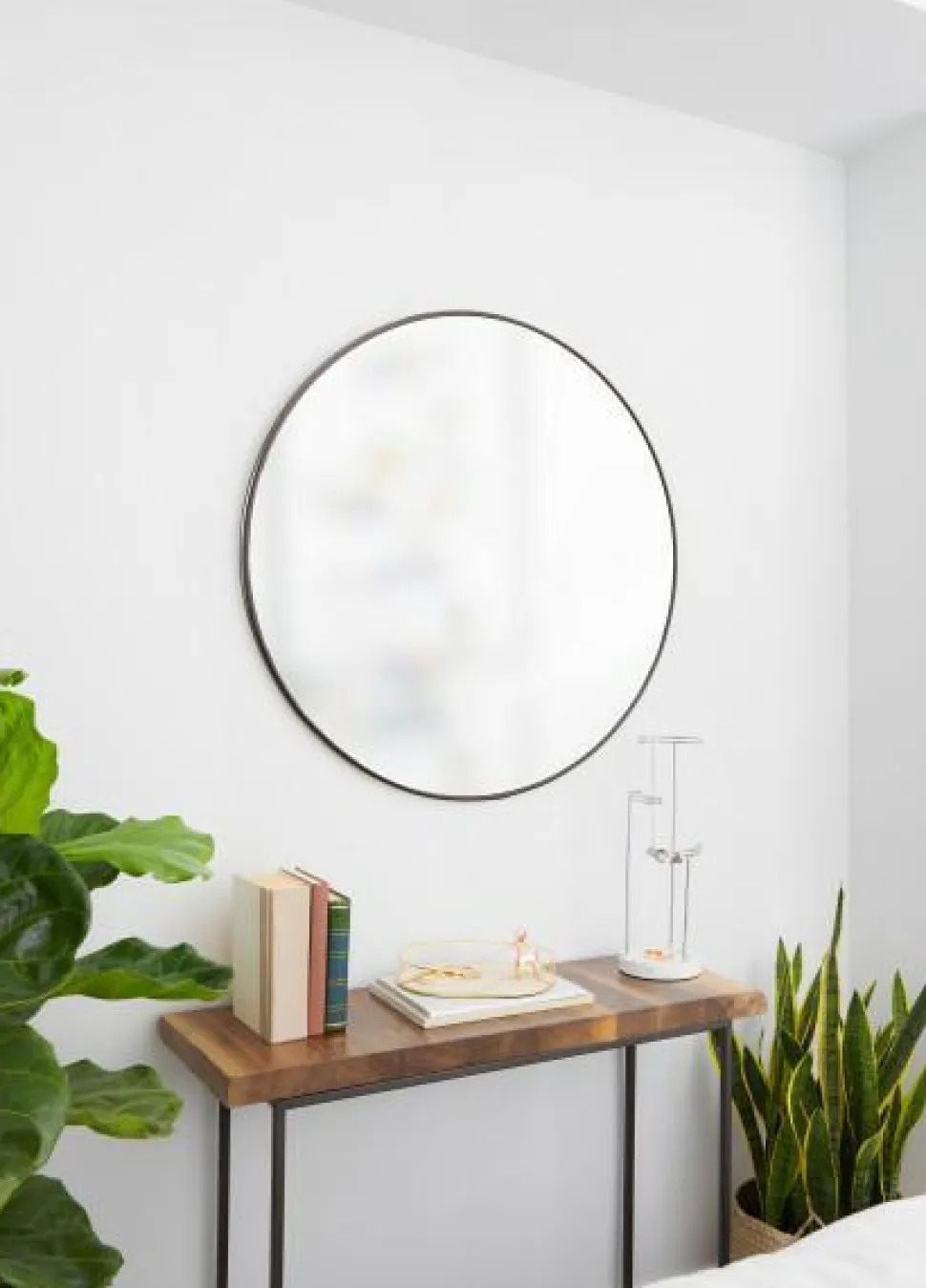 Lustro Hubba 86 metal okrągłe