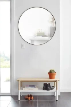 Lustro Hubba 86 metal okrągłe