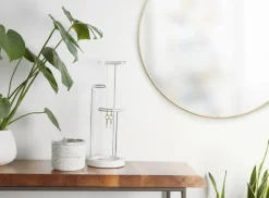 Lustro Hubba 86 złote okrągłe