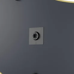 Lustro Hubba Pebble złote