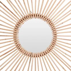 Lustro Intesi Rise kwadrat naturalne boho