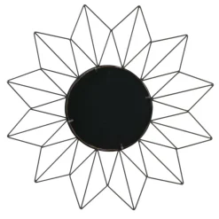 Lustro Intesi Volant czarne industrialne