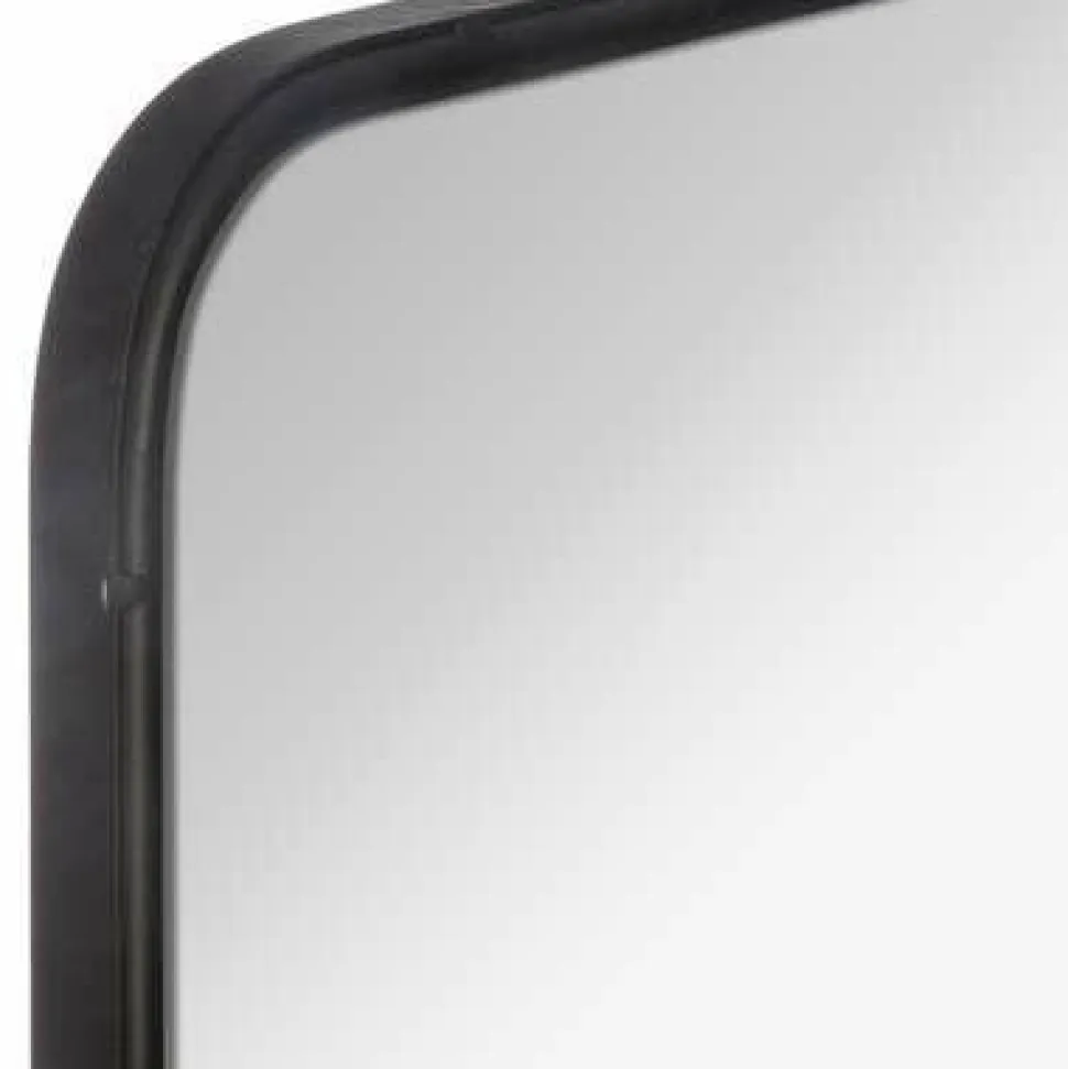 Lustro Jeli metalowe 45x70cm czarne