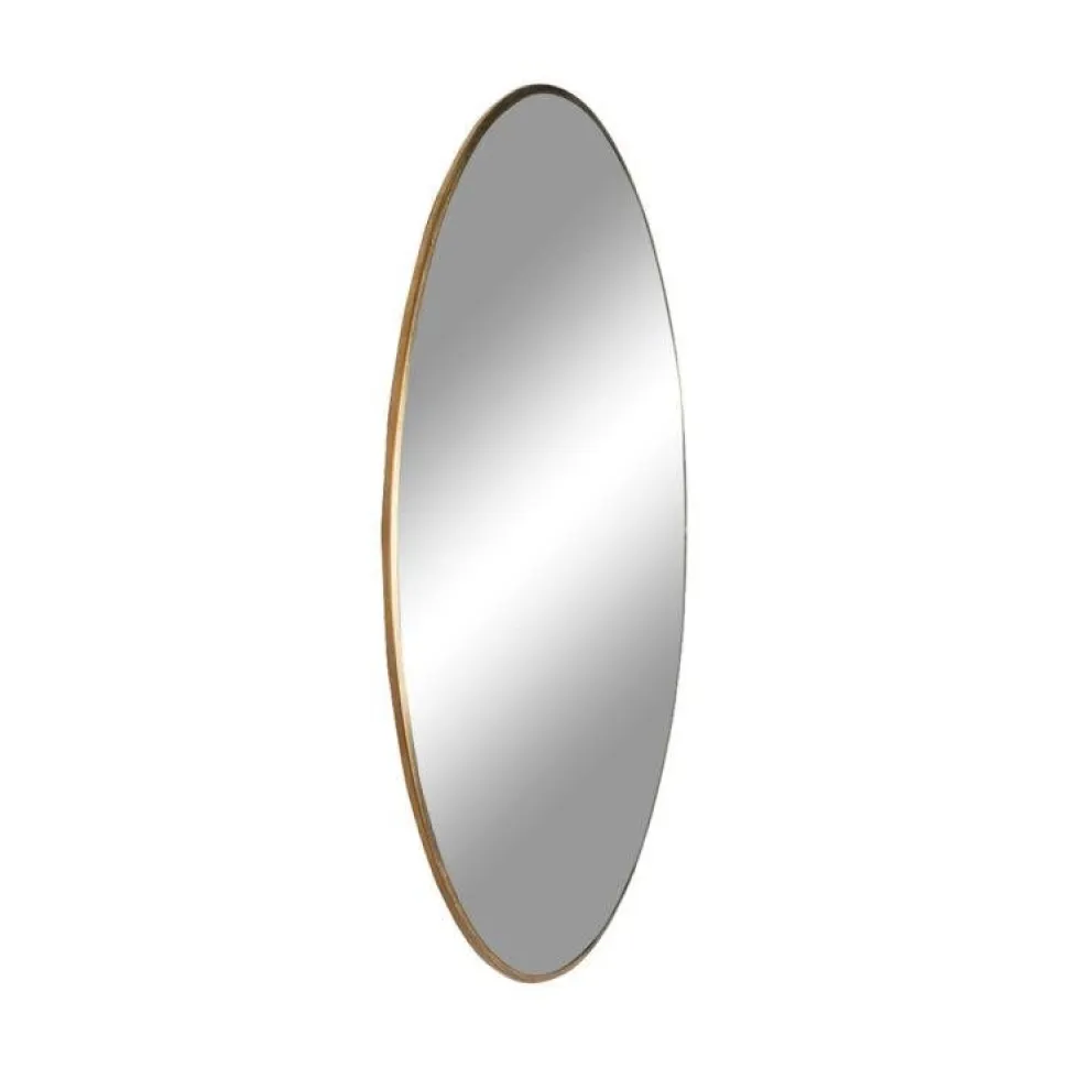 Lustro Jersey okrągłe złote 80cm