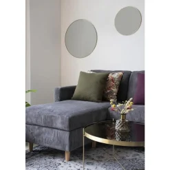 Lustro Jersey okrągłe złote 60cm