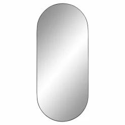 Lustro Jersey owalne czarne
