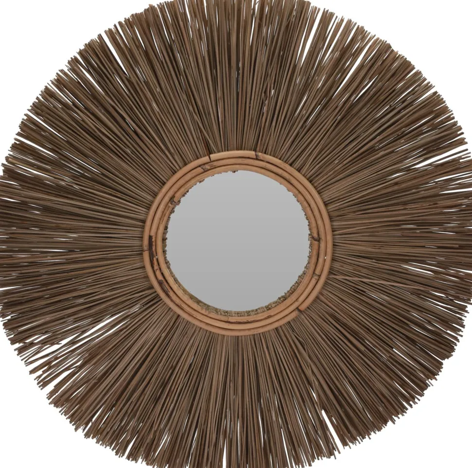 Lustro Kubul 66cm naturalne