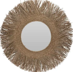 Lustro Kubul 72cm naturalne okrągłe