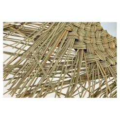 Lustro Kubul 72cm naturalne okrągłe