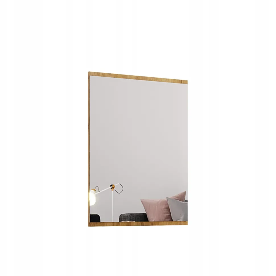 Lustro Lana 80x60 cm dąb