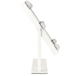 Lustro LED z głośnikiem i ładowarką