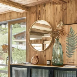 Lustro Letizia 68cm naturalne