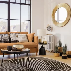 Lustro Milda 90cm złote