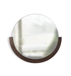 Lustro Mira orzech L okrągłe