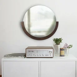Lustro Mira orzech L okrągłe