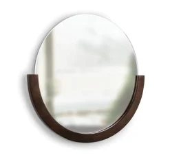 Lustro Mira orzech L okrągłe