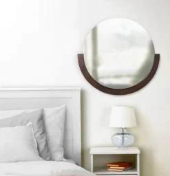 Lustro Mira orzech L okrągłe