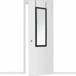 Lustro na drzwi 35x109cm czarne