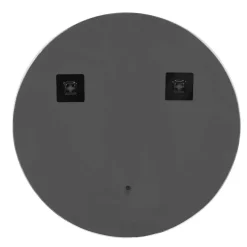 Lustro Navira srebrne 55cm okrągłe