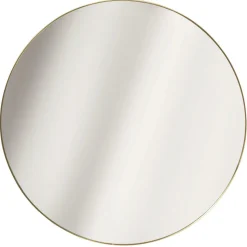 Lustro Navira złote 55cm okrągłe