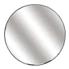 Lustro okrągłe Cirko 45cm czarne