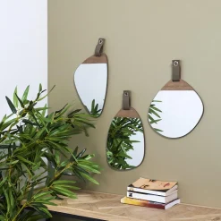 Lustro Pagaj wood Trigle