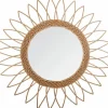 Lustro rattanowe Flowi 50cm