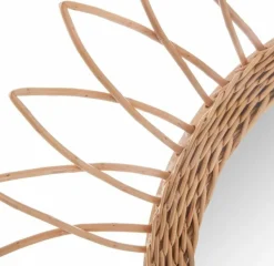Lustro rattanowe Flowi 50cm