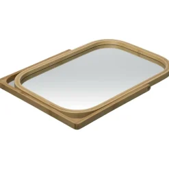 Lustro stojące 39 cm bambusowe